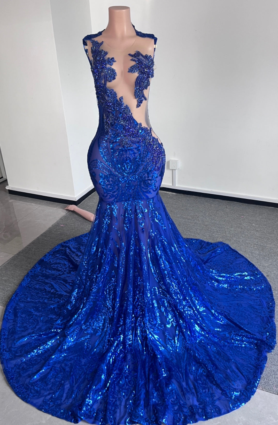 Sapphire glaze
